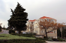 building and surrounding