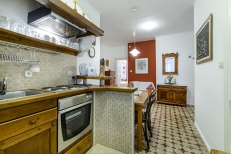 kitchen and dining