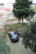 parking place in front of the building