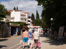 Lapad Bay promenade