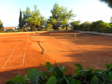 tennis courts