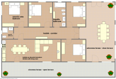 layout of the apartment