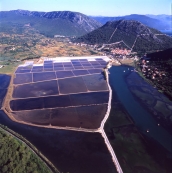 Salt pans in Ston